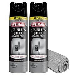 Weiman Stainless Steel Cleaner & Polish Set