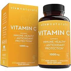 Viva Naturals Vitamin C with Bioflavonoids & Rose Hips