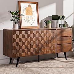 Bme Georgina Solid Wood Sideboard Cabinet