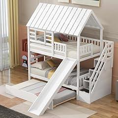 Harper & Bright Kids Bunk Bed with Slide