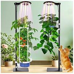 Indoor Hydroponics Garden Tower Kit with LED Light