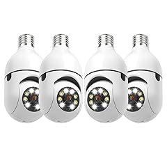 Eversecu HD Wireless Light-Bulb Security Cameras