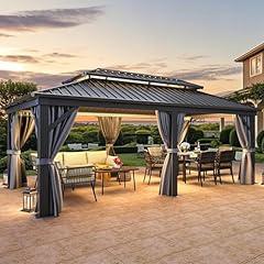 YITAHOME 12x20FT Hard Top Gazebo