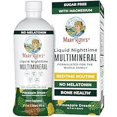 MaryRuth Organics Liquid Nighttime Multimineral Supplement
