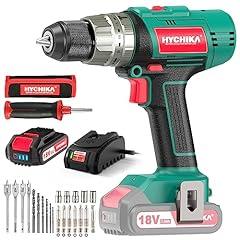 HYCHIKA 18V Cordless Hammer Drill Driver