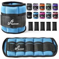 Sportneer Adjustable Ankle Weights Set