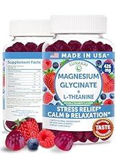 Lunakai Magnesium Glycinate Gummies with L-Theanine