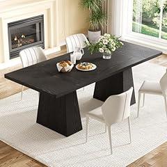 Little Tree Black Modern Dining Table