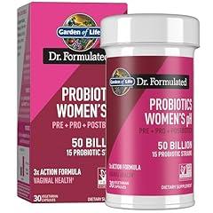 Garden of Life Dr. Formulated Women's 3-in-1 Daily Probiotic