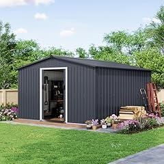 Garvee 10x12 Metal Outdoor Storage Shed