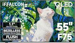 iFFALCON 55-Inch QLED 4K F75 Smart TV