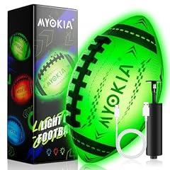 MYOKIA Tri-Color Glow Football Size 6