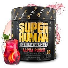 Alpha Lion Core Pre Workout Powder - Fruit Punch