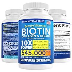 Super Natural Goods Hair Growth Vitamins