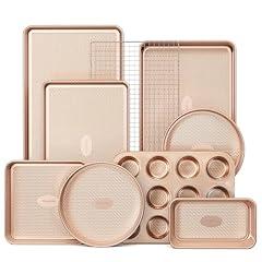 Hongbake 9-Piece Nonstick Bakeware Set