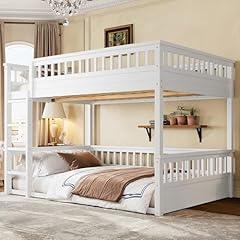 Bellemave Queen Over Queen Detachable Bunk Bed