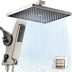 MakeFit Filtered Rain Shower Head Combo