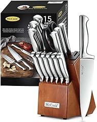 McCook German Stainless Steel Kitchen Knife Set