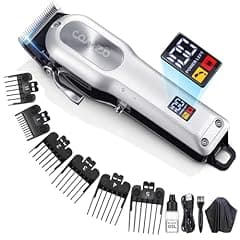 COMZIO Professional Cordless Hair Clippers for Men