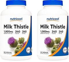 Nutricost Milk Thistle 250mg, 240 Count (Pack of 2)