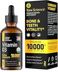 Liquid Vitamin D3 Drops 10,000 IU - 2 fl oz