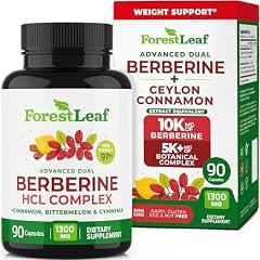 ForestLeaf Berberine Supplement with Cinnamon & Gymnema