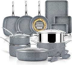 Granitestone 20 Pc Nonstick Cookware Set