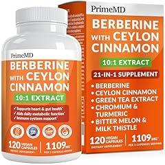 PrimeMD Berberine Supplement with Ceylon Cinnamon