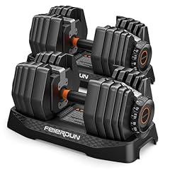 FEIERDUN Adjustable Dumbbells 15-in-1 Set