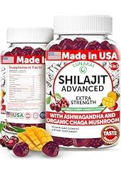Lunakai Shilajit Gummies with Ashwagandha & Chaga