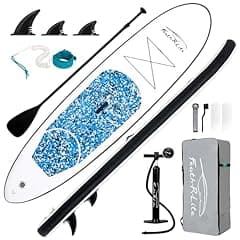 Feath-R-Lite Navy Blue Inflatable Paddle Board Set