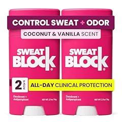 SweatBlock Women's Antiperspirant Coconut & Vanilla