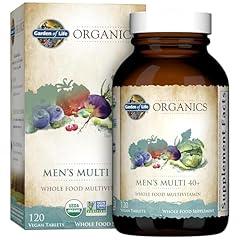 Garden of Life Organics Multivitamin for Men 40+