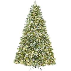 12ft Pre-Lit Scotch Pine Christmas Tree