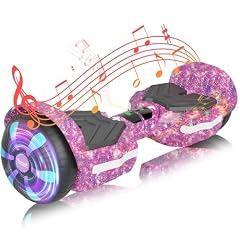 SIMATE Smart Scooter with Bluetooth and LED Wheels
