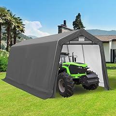 Outdoor Storage Shelter 7x12 Ft Waterproof