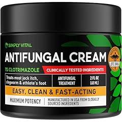 SimplyVital Antifungal Cream - Clotrimazole 1%