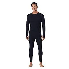 Cuddl Duds Men's Fleece Lined Thermal Underwear Set
