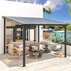 AECOJOY 10’ x 10’ Wall Mounted Gazebo