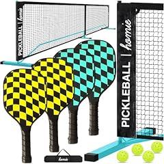 Homie Pickleball Net Set with Paddles and Bag