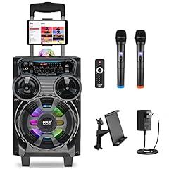 Pyle Portable Bluetooth PA Speaker System