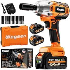 MAGSEN Cordless Impact Wrench 700 FT-LBS