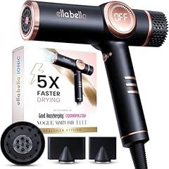 ELLA BELLA Professional Ionic Hair Dryer with Diffuser