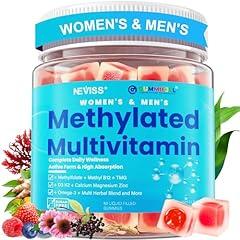 Methylated Multivitamin Gummies with Omega-3 and Probiotics