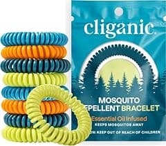 Cliganic Mosquito Repellent Bracelets, DEET-Free