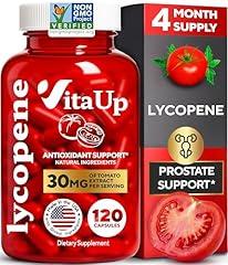 VitaUp Lycopene Supplement 30mg - 120 Count