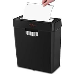 VidaTeco 6-Sheet Strip Cut Paper Shredder
