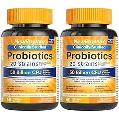 NewRhythm Probiotics 50 Billion CFU 20 Strains