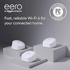 Amazon eero 6 Mesh Wi-Fi System 3-Pack