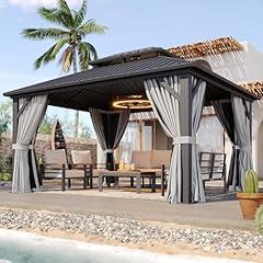 Aoxun 10x12 Hardtop Gazebo